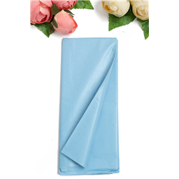 Бумага тишью 50*66 см (10 листов), голубой №292