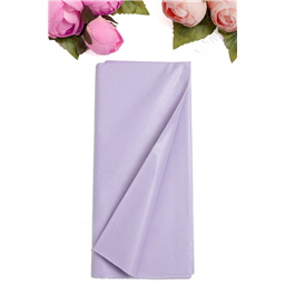 Бумага тишью 50*66 см (10 листов), светло-сиреневый №2563