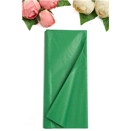 Бумага тишью 50*66 см (10 листов), зеленый №355