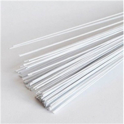 Флористическая проволока Белая, 60 см, 10 шт, толщина 1 мм