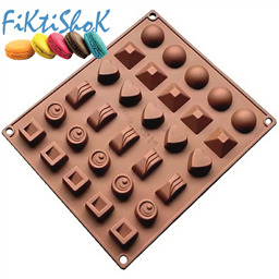 Форма Ассорти для конфет,  23 см × 27 см × 1,5 см