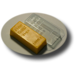 Форма для шоколада Золотой слиток