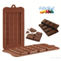 Форма Плитка Шоколада, 22,5 см × 10,5 см × 0,2 см