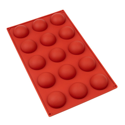 Форма Полусфера 15 ячеек, 4 см (для шоколада и изомальта)