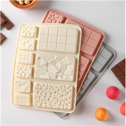 Форма силик. для шоколада  «Шоколадное ассорти», 20х15 см, 9 ячеек