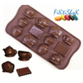 Форма Утренний завтрак для шоколада, мастики и изомальта