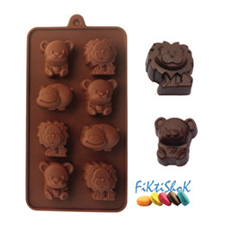 Форма Животные для шоколада, мастики и изомальта