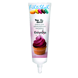 Гелевый краситель Бордовый, Топ-Декор, 100 гр