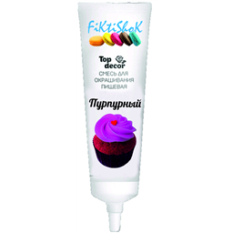 Новинка! Гелевый краситель Пурпурный, Топ-Декор, 100 гр