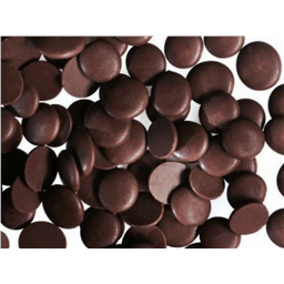 Глазурь кондитерская Темная Caribe монетки, Италия, 0,5 кг