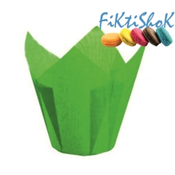 Капсула Тюльпан Зеленый, двухсторонняя, 50х80 мм