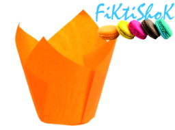 Капсула Тюльпан Оранжевый, двухсторонняя, 50х80 мм