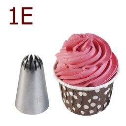 Кондитерская насадка Закрытая звезда 1Е