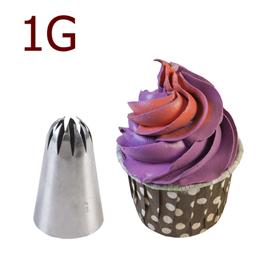 Кондитерская насадка Закрытая звезда 1G