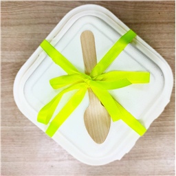 Коробка под Бенто-торты из сахарного тростника. 