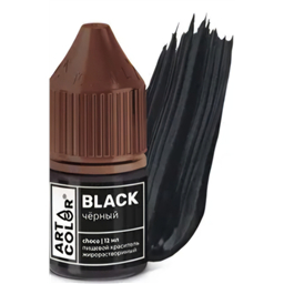 Краситель жирораств. гелевый Черный. Art Color 