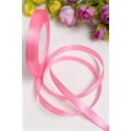 Лента атласная 1 см*25 ярд, розовый №05
