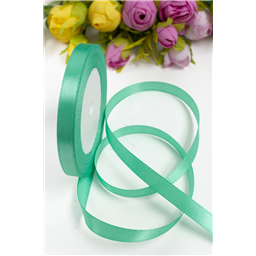 Лента атласная 1 см*25 ярд, тиффани №054