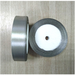 Лента атласная Серебро (22), ширина 2 см, 25 ярдов (22,86 м)