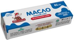 Масло Пестравка Традиционное 82,5%, 400 г