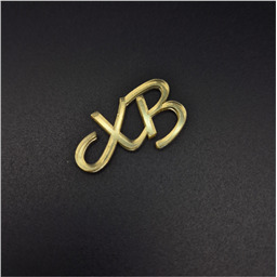 Мини - топпер ХВ, золото,3,5 см