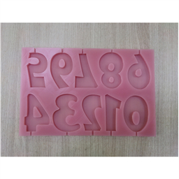 Молд Цифры большие, 6 см