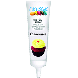 Новинка! Гелевый краситель Солнечный, Топ-Декор, 100 гр