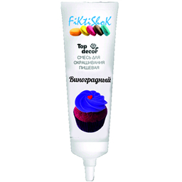 Новинка! Гелевый краситель Виноградный, Топ-Декор, 100 гр