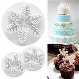 Плунжеры Снежинки, 3 шт