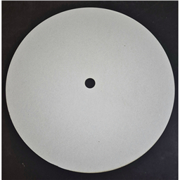 Подложка круглая белая ЛХДФ, 14 см с отверстием, толщина 3 мм