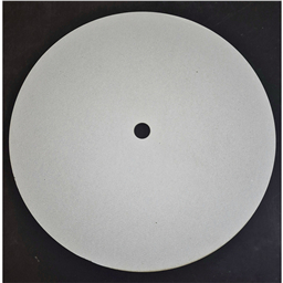 Подложка круглая белая ЛХДФ, 24 см с отверстием, толщина 3 мм