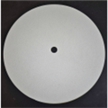 Подложка круглая белая ЛХДФ, 28 см с отверстием, толщина 3 мм