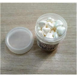 Посыпка сахарная Сердечки Белые объемные, 18 г