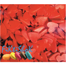 Посыпка Сердечки Красные Большие, 70 гр 