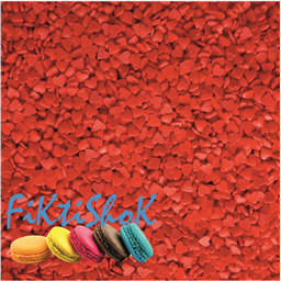 Посыпка Сердечки Красные Мини, 75 гр 