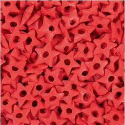 Посыпка Звезды красные большие,75 гр 