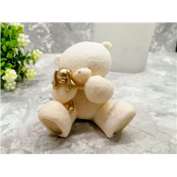 Шоколадная фигурка из бельгийского шоколада с итальянской глазурью Пухлик с игрушкой