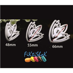 Резаки Лепестки Тюльпана, набор 3 шт