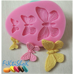 Силиконовый молд Бабочки