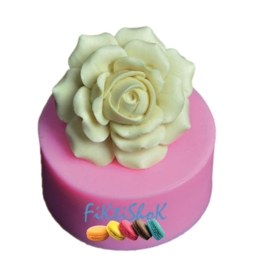 Силиконовый молд Роза, 3,2 см