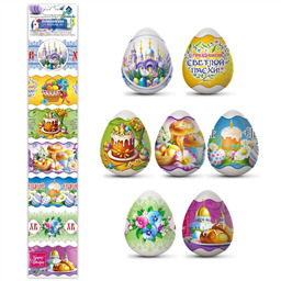 Термонаклейки пасхальные Светлой пасхи , 7 шт