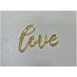 Топпер  мини Love 2, 5 см, арт.39