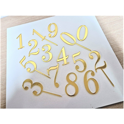 Топпер Цифра 1, 7 см