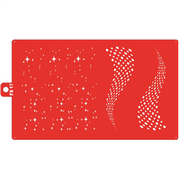 Трафарет 17, размер 18х30 см