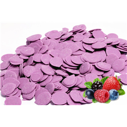 Цветная Сиреневая глазурь со вкусом лесных ягод, 250 г