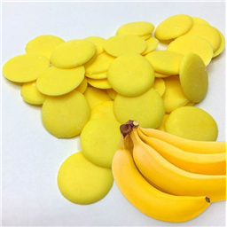 Цветная Желтая глазурь со вкусом банана, 200 г