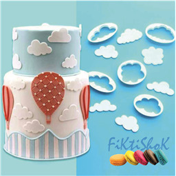 Вырубки Облака, набор 5 шт